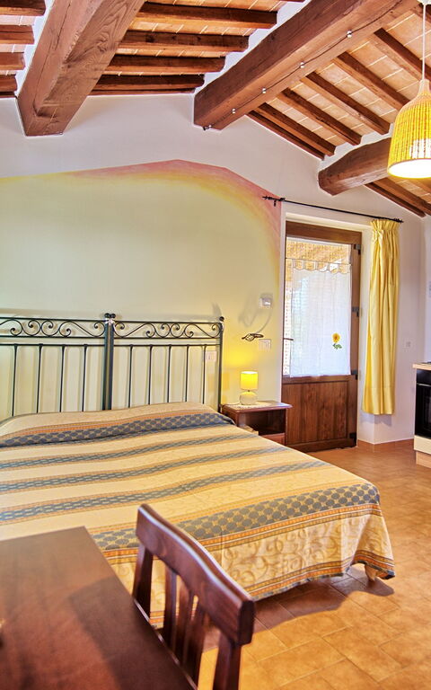 Casale Tiziano: chambre à coucher, Cuisine, Salle à manger