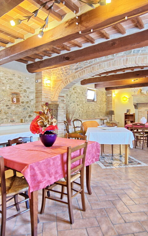 Casale Tiziano: Salle à manger, Salon