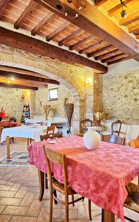 Casale Tiziano: Salle à manger, Salon