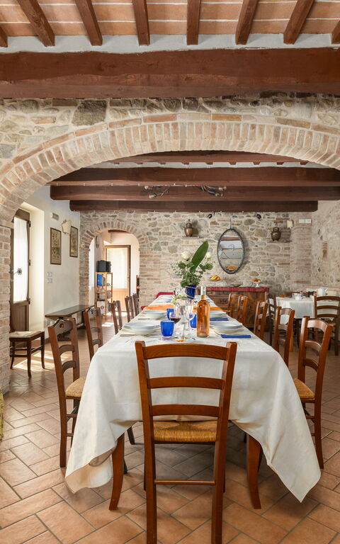 Casale Tiziano: Salle à manger