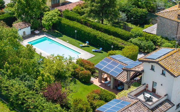 Casale Tiziano: bassin, Extérieur, Extérieurs, Jardin, Vues