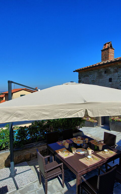 Casa La Fonte: Balcon / Terrasse / Patio, Jardin