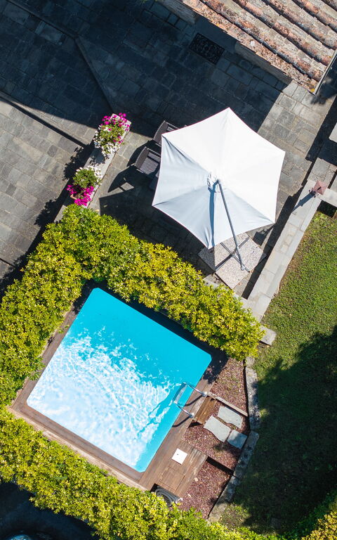 Casa La Fonte: bassin, Jardin
