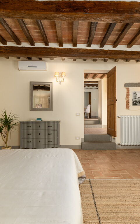 Casa La Fonte: chambre à coucher