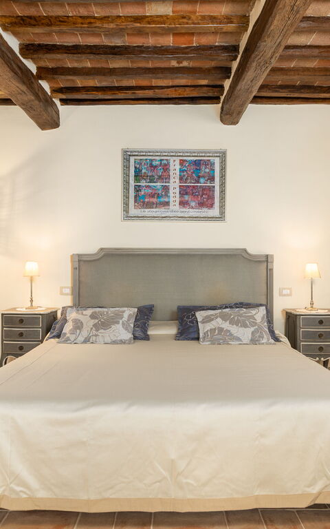 Casa La Fonte: chambre à coucher