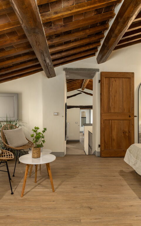 Casa La Fonte: chambre à coucher