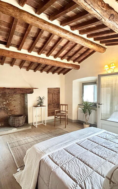 Casa La Fonte: chambre à coucher