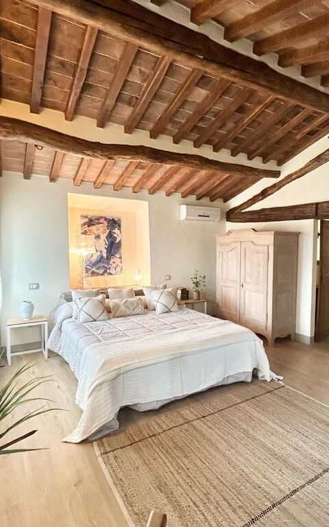 Casa La Fonte: chambre à coucher