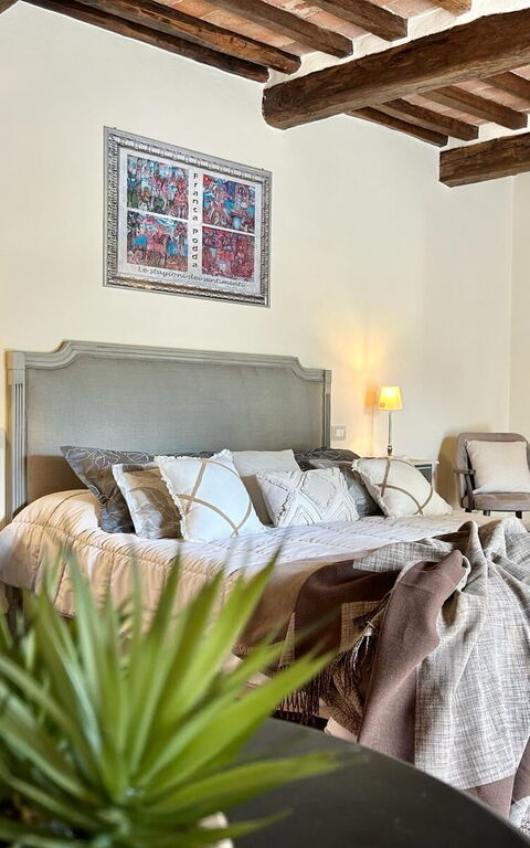 Casa La Fonte: chambre à coucher