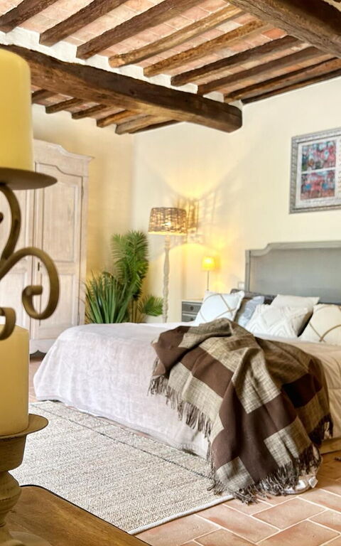 Casa La Fonte: chambre à coucher