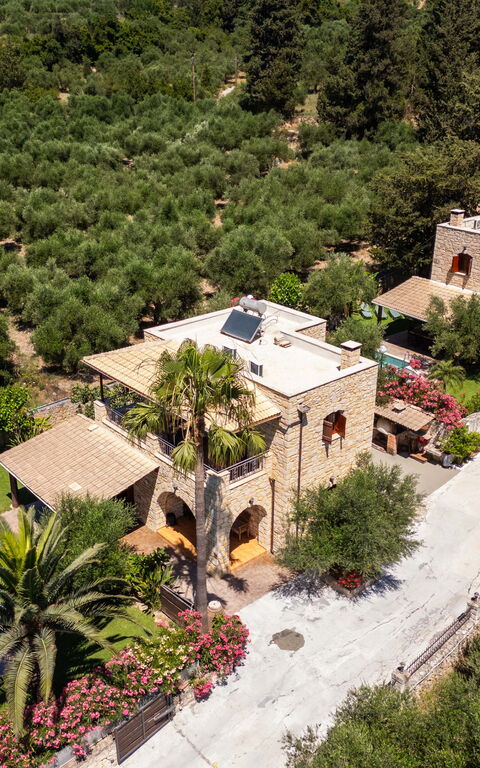 Villa Vrisses: Extérieur, Vues