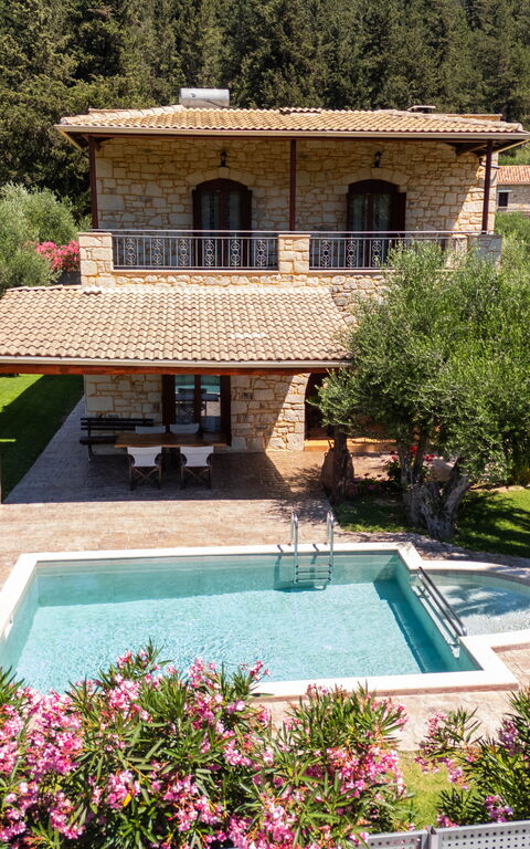 Villa Vrisses: bassin, Extérieur, Extérieurs, Jardin