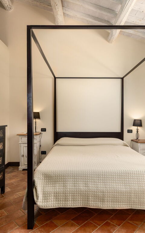 Casale Santa Francesca: chambre à coucher