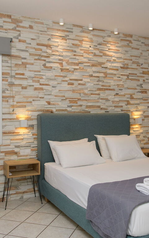 Beachfront Villa Seasun: chambre à coucher