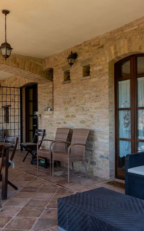 Villa Assisi: Balcon / Terrasse / Patio, Extérieur, Extérieurs