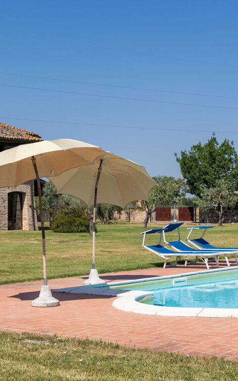 Villa Assisi: bassin, Extérieur, Extérieurs, Jardin