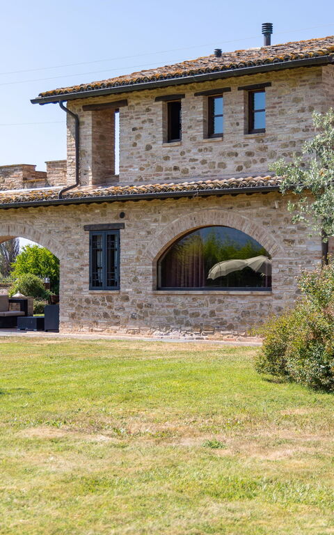 Villa Assisi: Extérieur, Extérieurs, Jardin