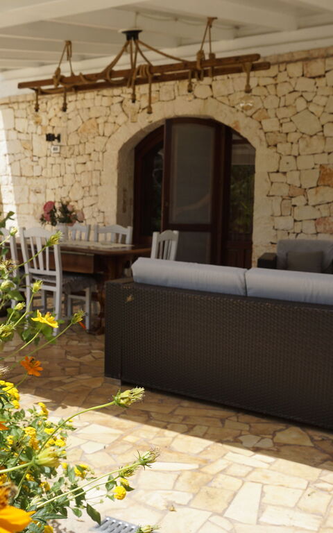 Trullo Santo Stefano: Balcon / Terrasse / Patio