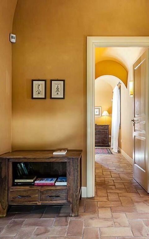 Villa Arangea: chambre à coucher