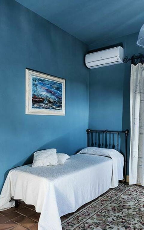 Villa Arangea: chambre à coucher