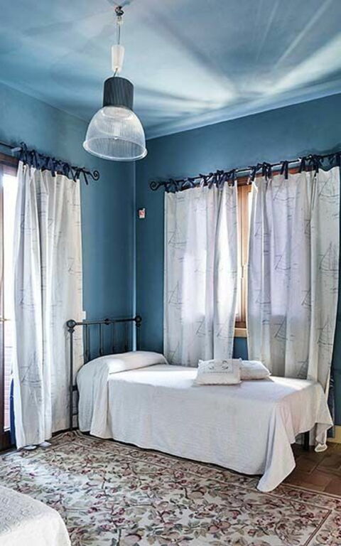 Villa Arangea: chambre à coucher