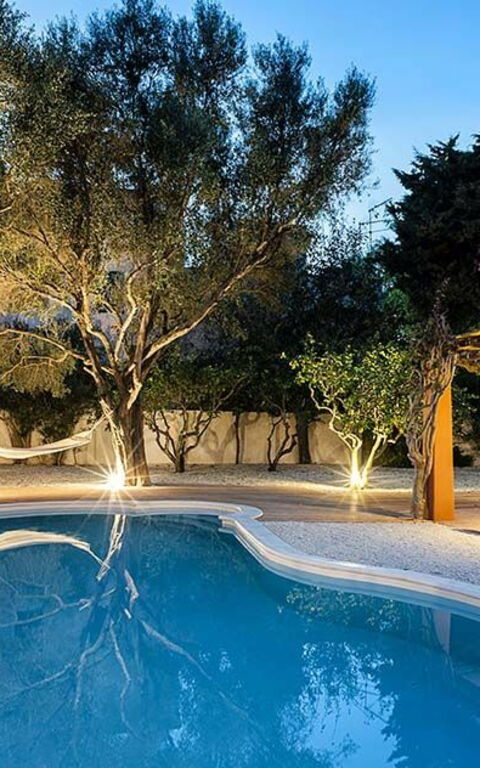 Villa Arangea: bassin