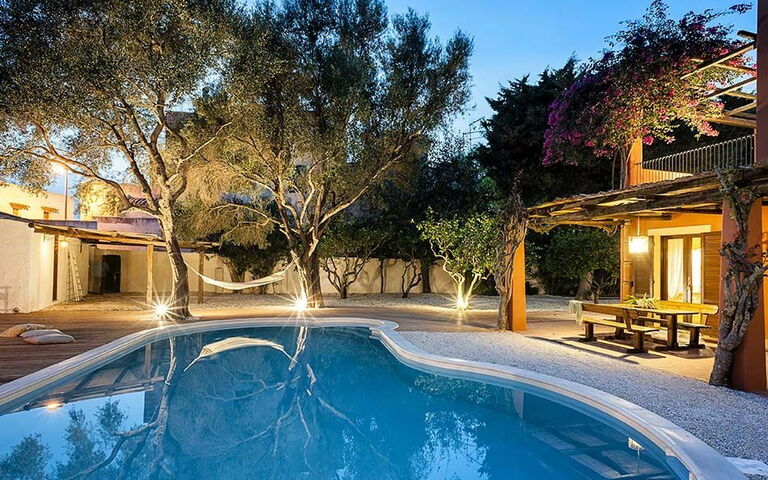 Villa Arangea: bassin