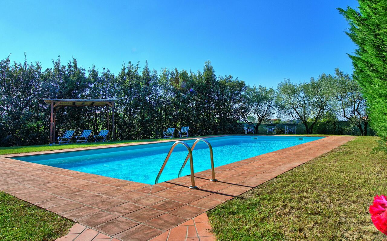 Casa Vasco: bassin, Jardin