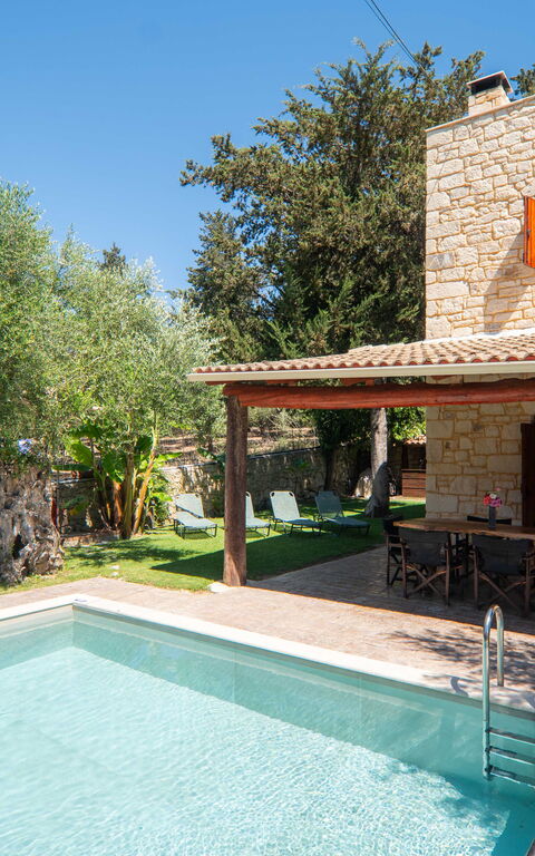 Villa Nipos: Balcon / Terrasse / Patio, bassin, Extérieur, Extérieurs, Jardin