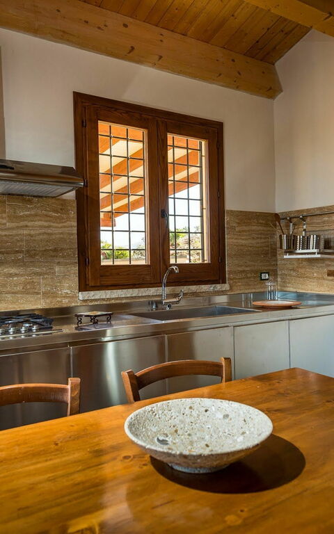 Villa Le Muse: Cuisine, Salle à manger