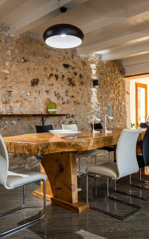 Villa Le Muse: Salle à manger, Salon