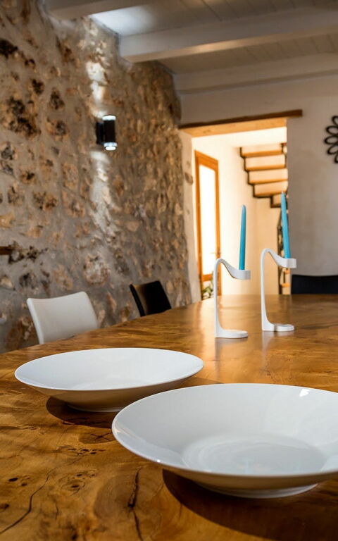 Villa Le Muse: Salle à manger, Salon