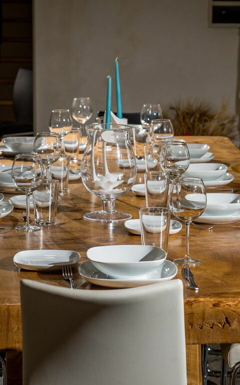 Villa Le Muse: Salle à manger, Salon