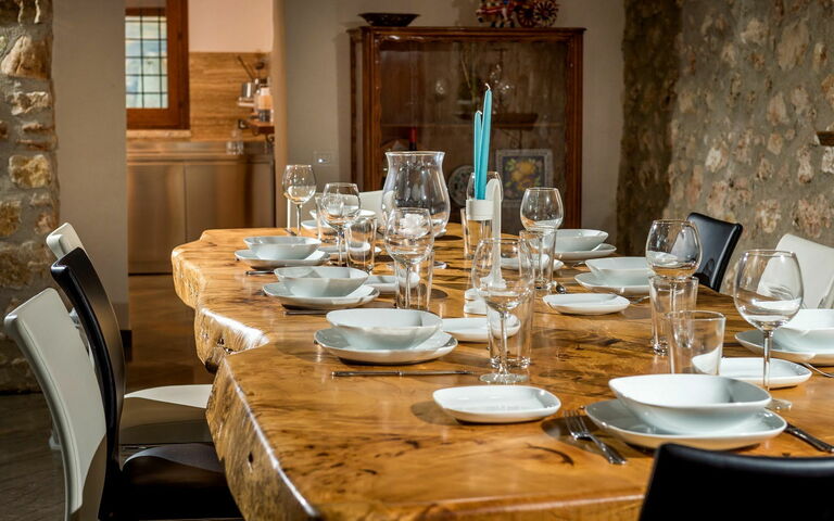Villa Le Muse: Salle à manger, Salon