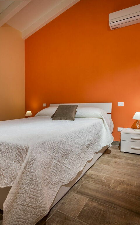 Villa Mare e Monti: chambre à coucher