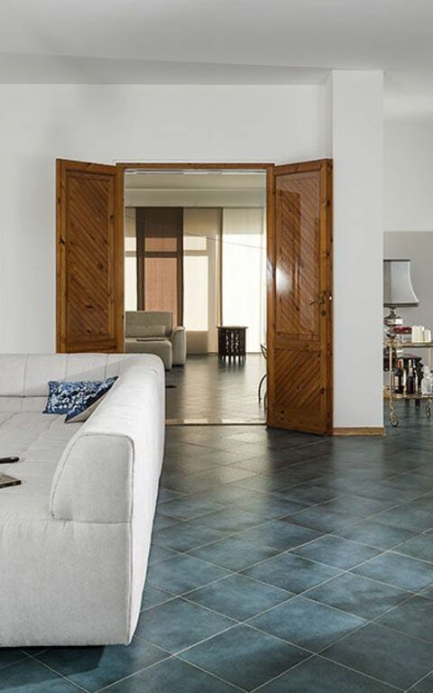 Villa Salinella: Salle à manger, Salon