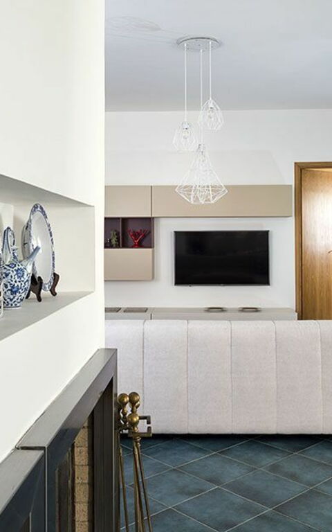 Villa Salinella: Salle à manger, Salon