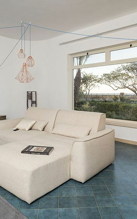 Villa Salinella: Salle à manger, Salon