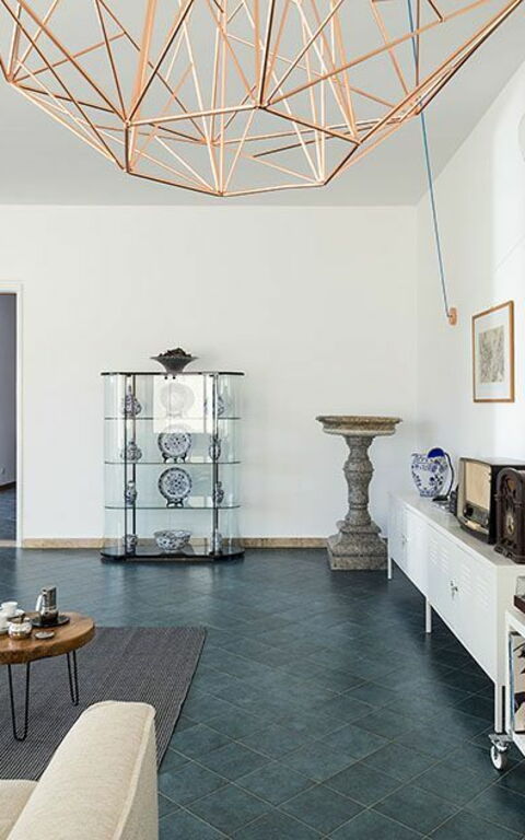 Villa Salinella: Salle à manger, Salon