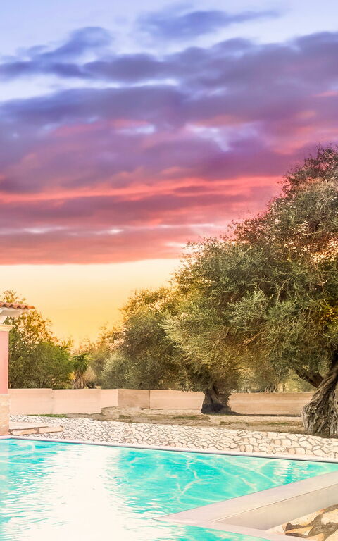 Beach Villa Joanna: bassin, Extérieur, Jardin