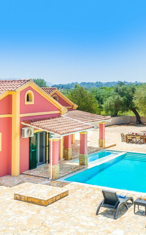 Beach Villa Joanna: bassin, Vues