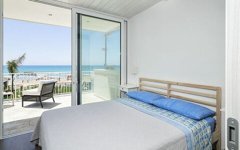 Logement Marina: chambre à coucher