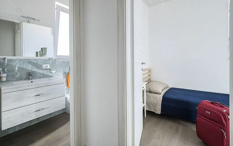 Logement Marina: chambre à coucher
