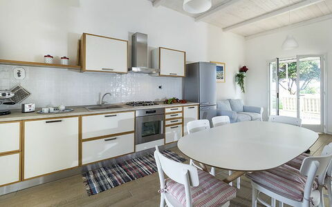 Logement Morgana: Cuisine, Salle à manger