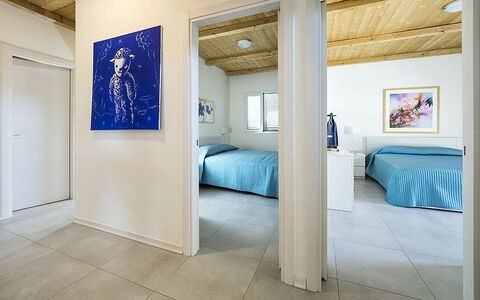 Logement Sirena: chambre à coucher