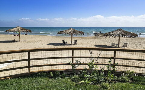 Logement Sirena: Extérieur, Jardin, Vues