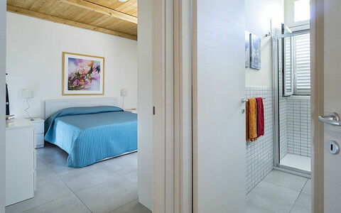 Logement Sirena: chambre à coucher