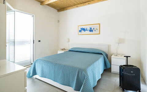 Logement Sirena: chambre à coucher