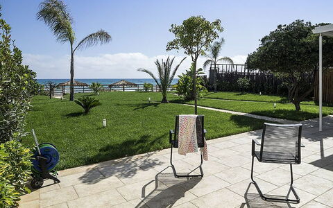 Logement Sirena: Extérieur, Jardin, Vues