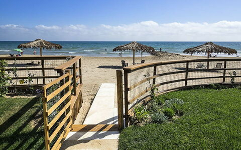 Logement Sirena: Extérieur, Jardin, Vues